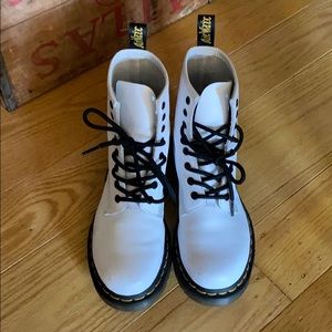 White Dr. Martens